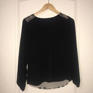 Black Long Sleeve Blouse